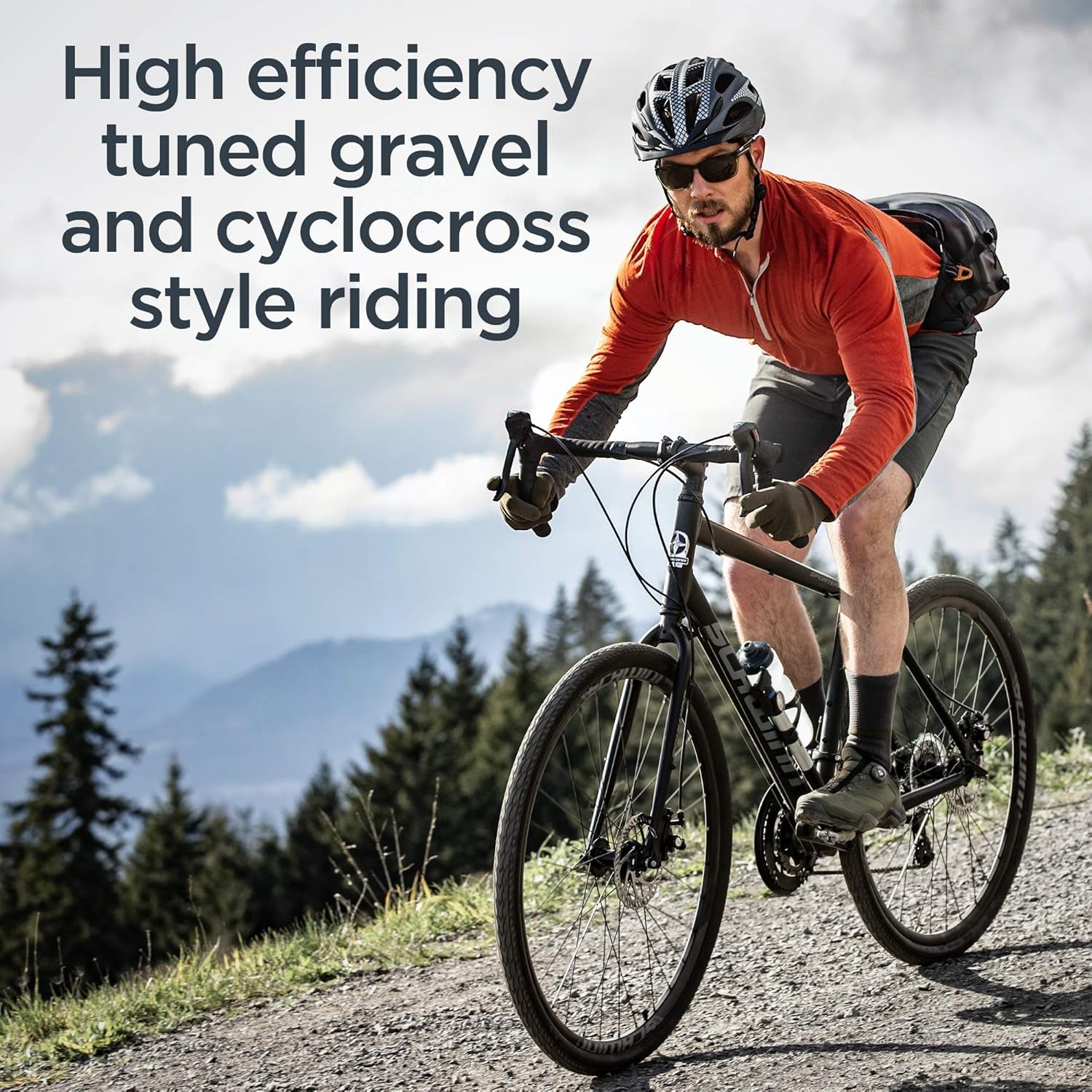Schwinn Sporterra Adventure Adult Gravel Bike for Men and Women, 14-Speeds, 700c Wheels, Lightweight Aluminum Frame