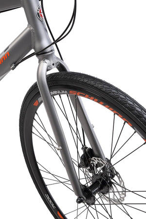 Schwinn Phocus Adult Road Bike, Mens and Womens, Aluminum Frame, Flat and Drop Bar Options, Multiple Speed Drivetrain, Carbon Fiber Fork, 700c Wheels