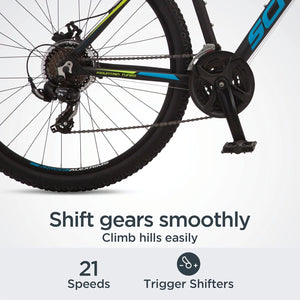 Schwinn Mesa Adult Mountain Bike, 21-24 Speeds, 27.5-Inch Wheels