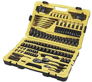 Stanley 183 Piece Black Chrome Socket Set