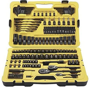 Stanley 183 Piece Black Chrome Socket Set