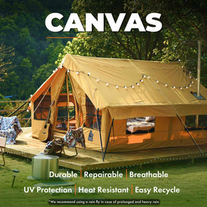 RBM Outdoors Panda Large - Inflatable tent for 2-6 person (Sunny Beige)