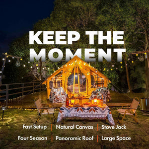 RBM Outdoors Panda Large - Inflatable tent for 2-6 person (Sunny Beige)