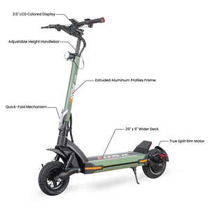EMOVE Cruiser V2 – 52V and 60V Quad Suspension 62-Mile Long-Range Electric Scooter