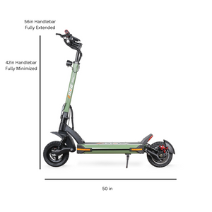 EMOVE Cruiser V2 – 52V and 60V Quad Suspension 62-Mile Long-Range Electric Scooter