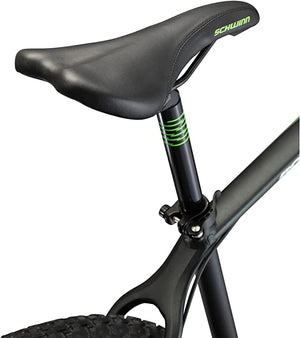 Schwinn Boundary Mountain Bike, 29-Inch Wheels, 7 Speeds, Black/Green