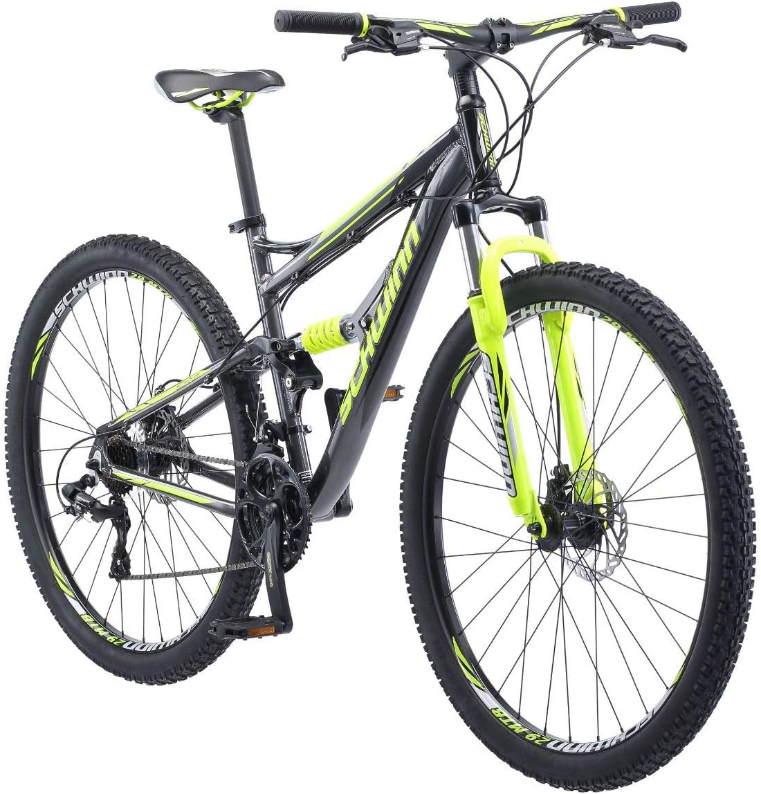 Traxion Mountain Bike, Full Dual Suspension, 29-Inch Wheels
