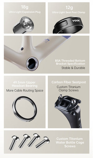 VOOK V8 Carbon Fiber Frame