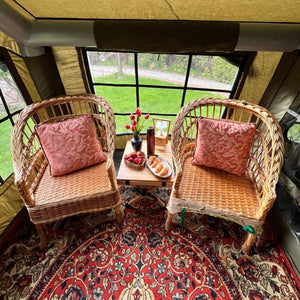 Coody 13.6 (Koala-5) Forest Green Inflatable Tent House for Camping (2-8 person)