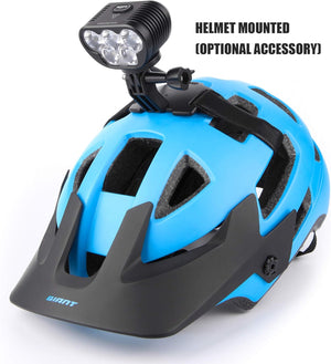 Magicshine Monteer 3500S Nebula Mountain Bike Light, 3500 lumens max Actual Output, 1800 Lumen Flood,1400 Lumen spot, 5200 mAh USB Rechargeable Battery Pack, IPX5 Water Resistent MTB Helmet Light