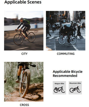 GINE ROCK-NYLON Bicycle Pedals