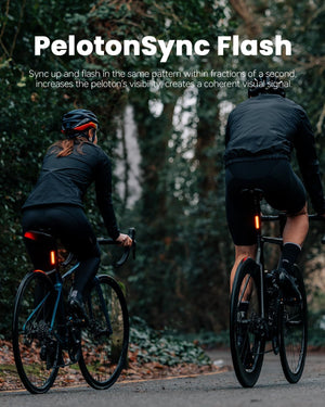 Magicshine Tail Light SEEMEE 50 V2.0, Rear Bike Light with USB C Rechargeable, 50 Lumen IPX6 Waterproof Bicycle Tail Lights for Night Riding, Smart Cycling Safety Bike Taillights