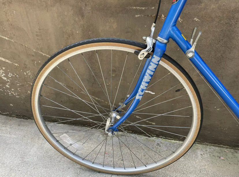 Vintage Blue Schwinn Traveler Road Bike 63.5cm Frame Shimano Exage Gro Gidi Confidential