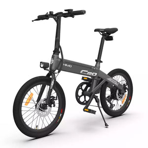 HIMO C20 Electric Bicycle Moped E-Bike Power Assist 20 Inch 10AH 250W DC Motor 25km/h 80KM Range Portable Ebike
