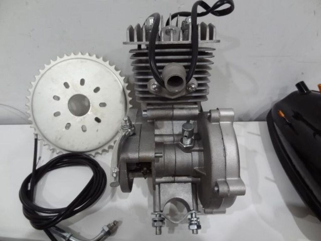 New 80cc 2 Stroke Motor Engine Kit Gas for Motorized Bicycle Bike Black New