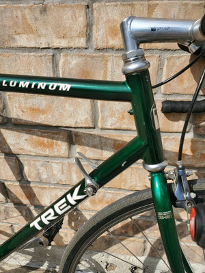 Trek 1200 Aluminum Green 57cm Road Bike-Made in USA 1990 7x2