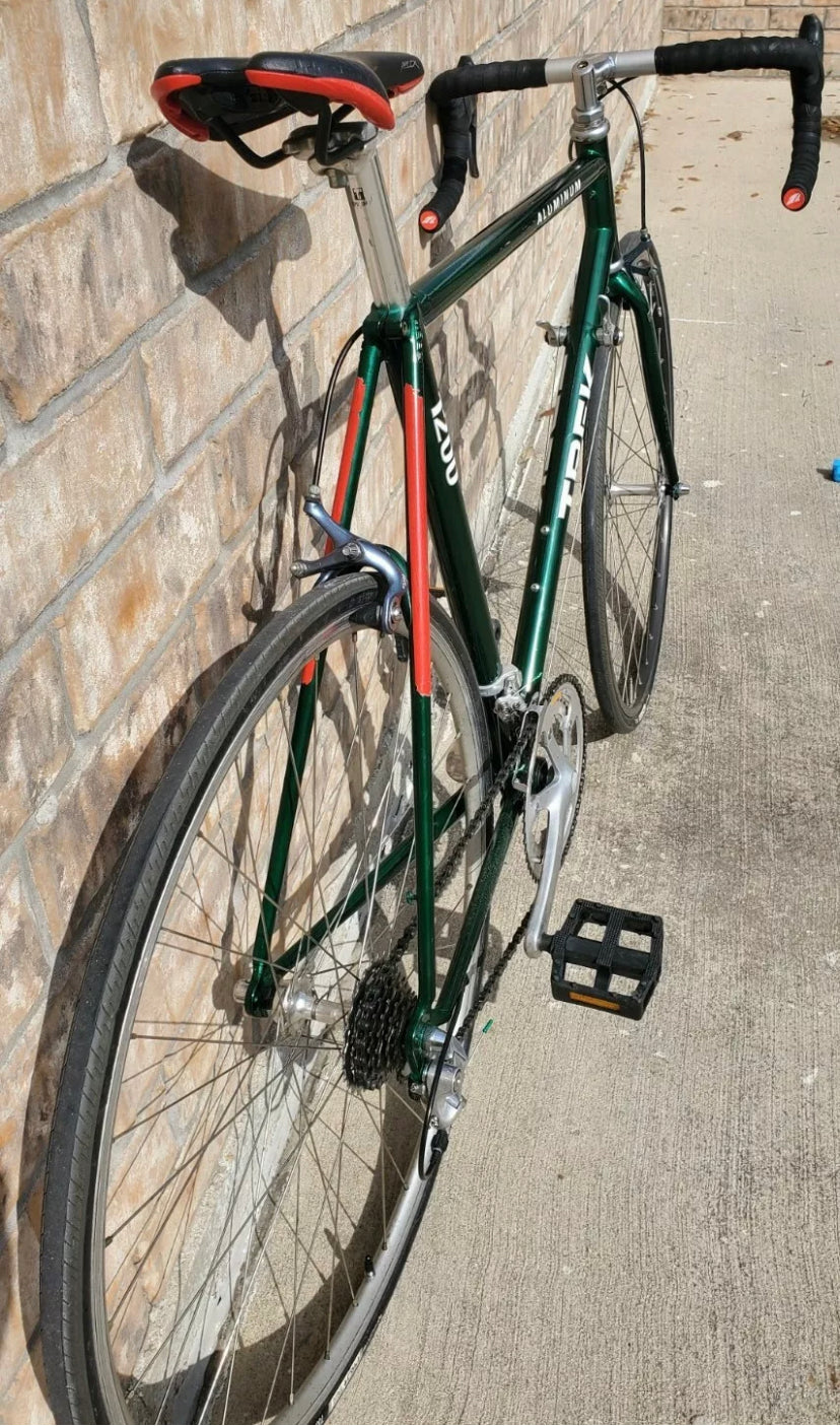 Trek 1200 aluminum green sale