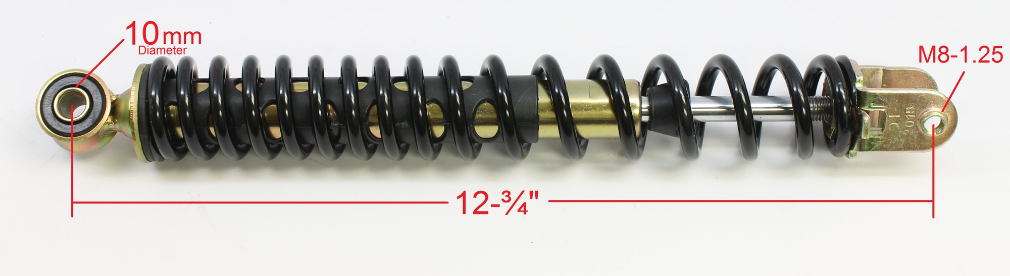 NEW 13" Long Rear 50cc Scooter Shock Absorber 49cc Suspension
