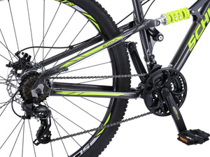 Traxion Mountain Bike, Full Dual Suspension, 29-Inch Wheels