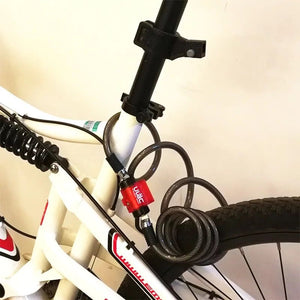 Bicycle bike lock padlock alarm locks Lock to bike anti-theft motorcycle lock