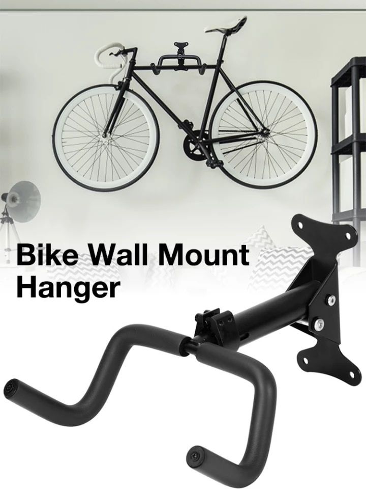 Bike Wall Mount Bike Storage Hanger Foldable Bicycle Storage Hook