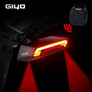 GIYO Battery Pack Bicycle Light USB Rechargeable Mount Bicycle Lamp Rear Tail Light Led Turn Signals Cycling Light Bike Lantern