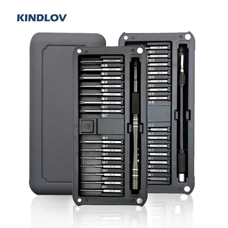 KINDLOV Precision Screwdriver Set 30 In 1 Magnetic S2 Steel Screwdriver Bit Set For Laptop Household Electronics Repair Tool Kit
