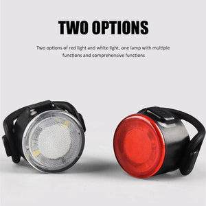 Mini LED Bicycle Tail Light USB Chargeable Bike Rear Lights IPX6 Water