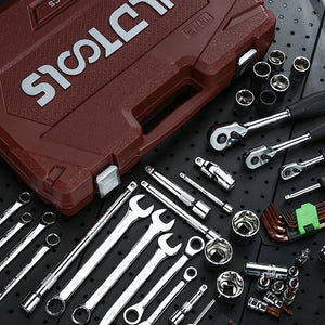 Socket Set Universal Car Repair Tool Ratchet Set Torque Wrench Combination Bit A Set Of Keys Multifunction DIY Tools